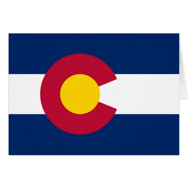 Drapeau du Colorado (Devant horizontal)