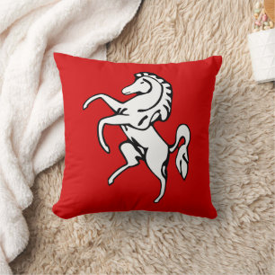 Drapeau du comté de Kent sur le Coussin américain 