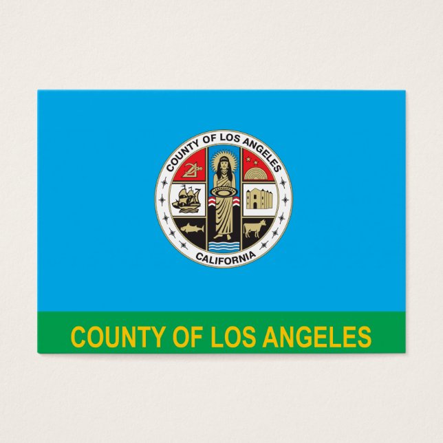 Drapeau du comté de Los Angeles (Devant)
