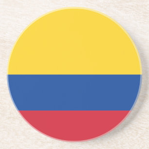 Drapeau du Dessous de verre colombien