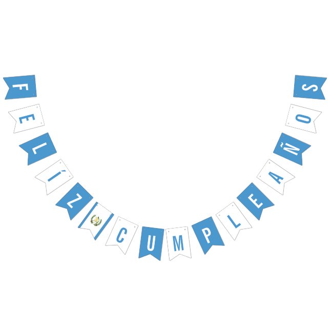 Drapeau du Guatemala Décorations de la fête d'anni (Tout)
