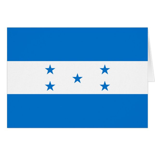 Drapeau du Honduras (Devant horizontal)