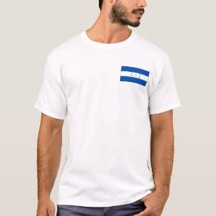 Drapeau du Honduras et T-shirt de carte