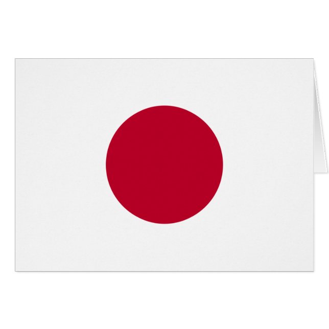 Drapeau du Japon (Devant horizontal)