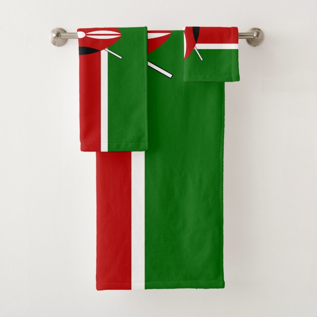 Drapeau du Kenya (En situation)