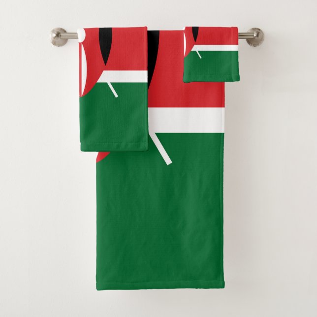 Drapeau du Kenya (En situation)