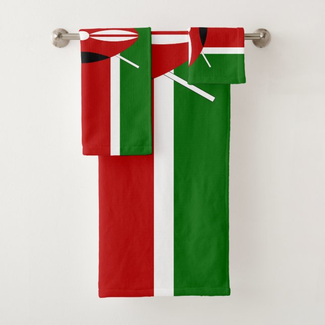 Drapeau du Kenya (En situation)