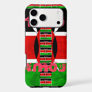 Drapeau du Kenya : Tuko Pamoja - Design d'art de l
