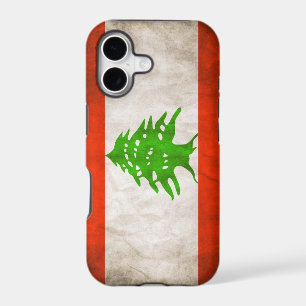 Drapeau du Liban Grungy