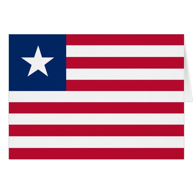 Drapeau du Libéria (Devant horizontal)