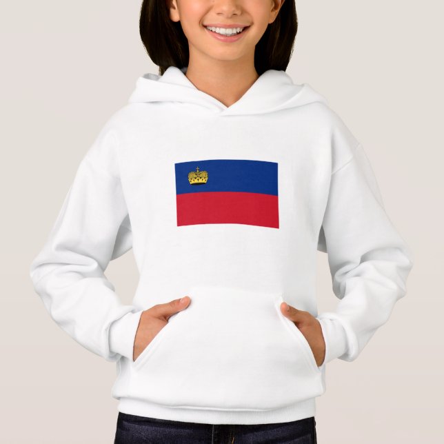Drapeau du Liechtenstein (Devant)