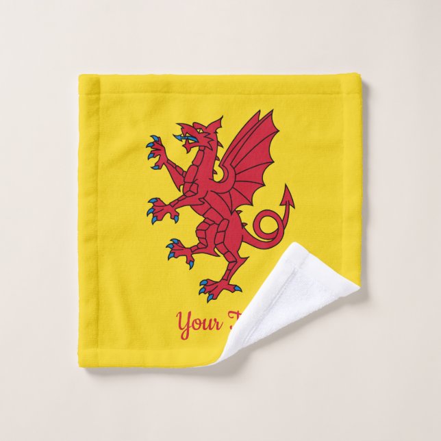 Drapeau du linge de Somerset (Gant de toilette)