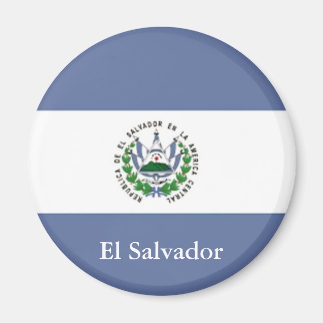 Drapeau du Magnet El Salvador (Devant)