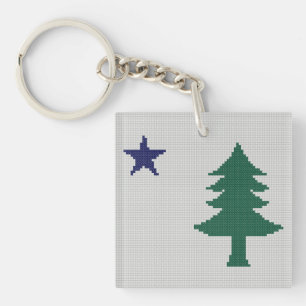 Drapeau du Maine 1901, croix