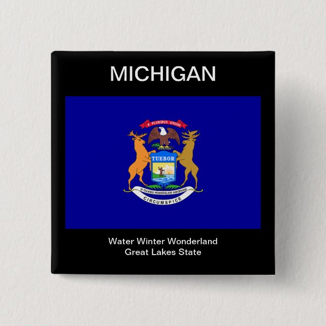 Drapeau du Michigan (Devant)