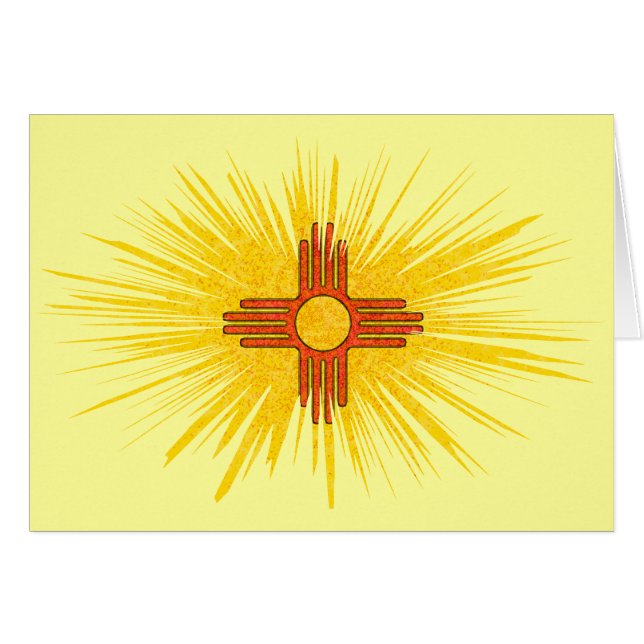 DRAPEAU DU NOUVEAU MEXIQUE (Devant Horizontal)