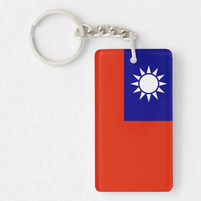 drapeau du pays de taïwan symbole province (Devant)