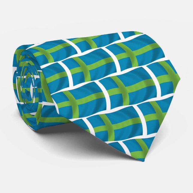 Drapeau du peuple vote Cravate (Roulé)