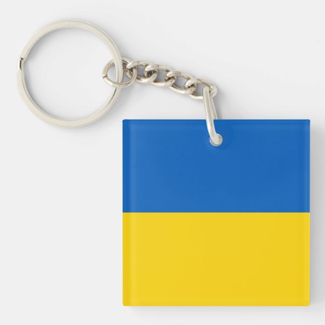 Drapeau du Porte - clé ukrainien (Devant)