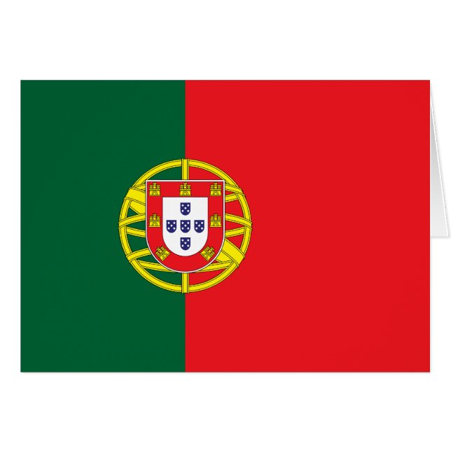 Drapeau du Portugal (Devant horizontal)