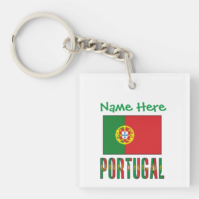 Drapeau du Portugal personnalisé Heritage Square e (Devant)