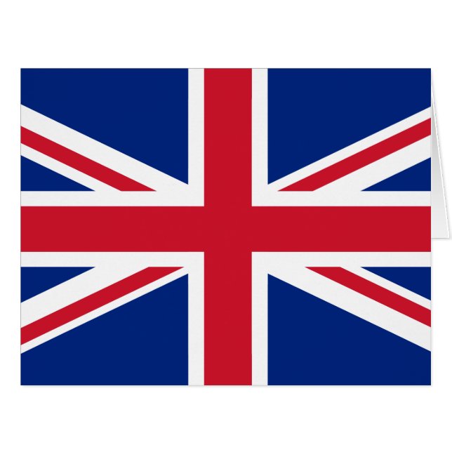 Drapeau du Royaume-Uni (Devant horizontal)