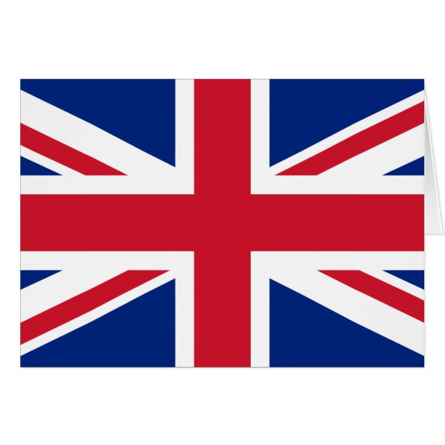 Drapeau du Royaume-Uni (Devant horizontal)