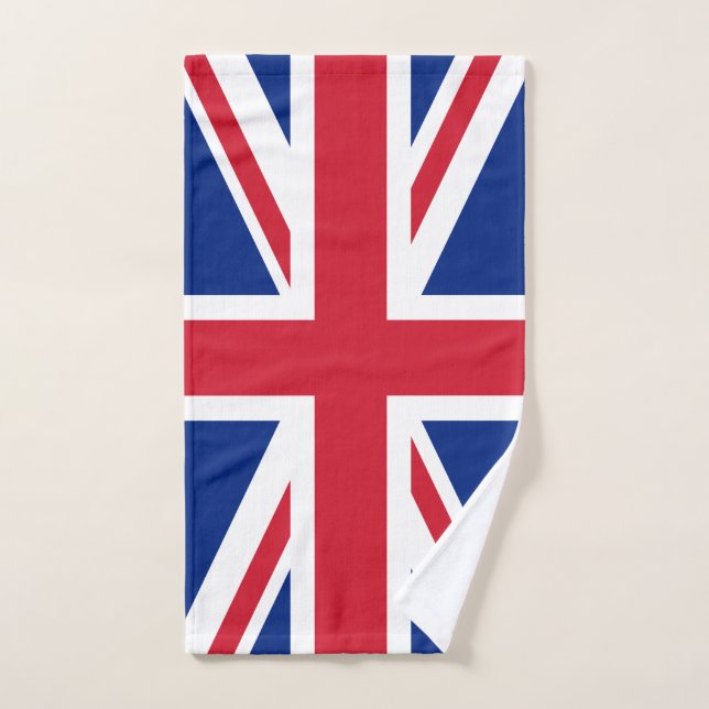 Drapeau du Royaume-Uni Union Jack (Serviette à main)