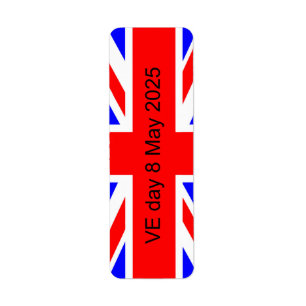 Drapeau du Royaume-Uni VE jour 2025