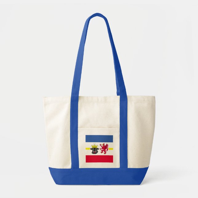Drapeau du Sac fourre-tout Mecklembourg-Poméranie  (Devant)