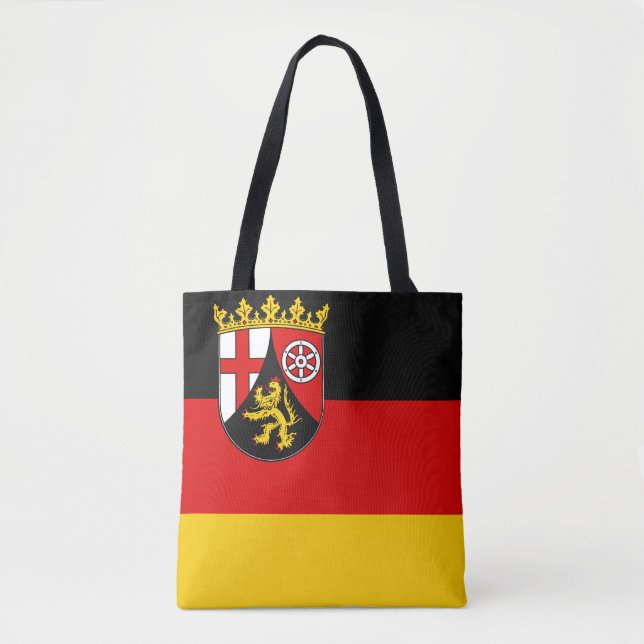 Drapeau du Sac fourre-tout Rhénanie-Palatinat (Devant)