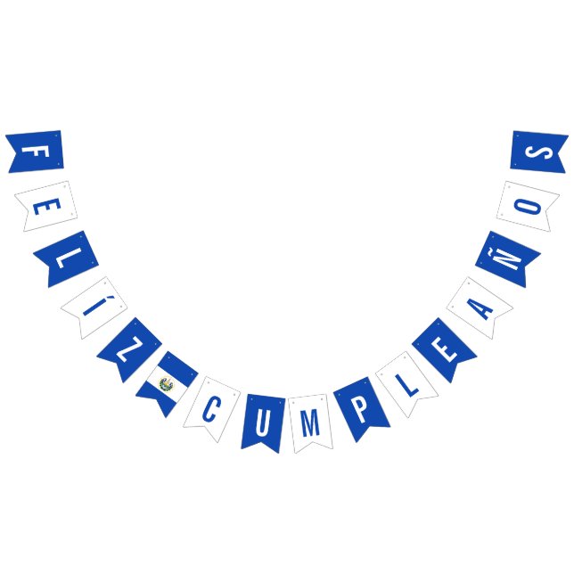 Drapeau du Salvador Décorations de la fête d'anniv (Tout)