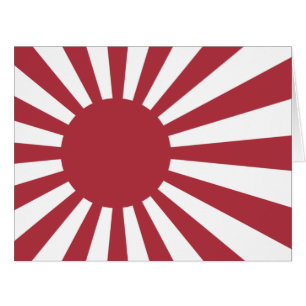 Drapeau du Soleil Levant impérial japonais, d'Edo