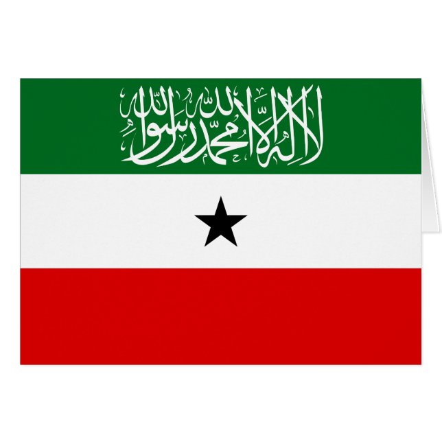 Drapeau du Somaliland (Devant horizontal)