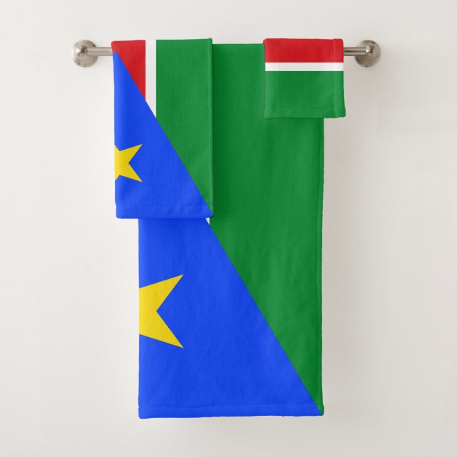 Drapeau du Soudan du Sud (En situation)