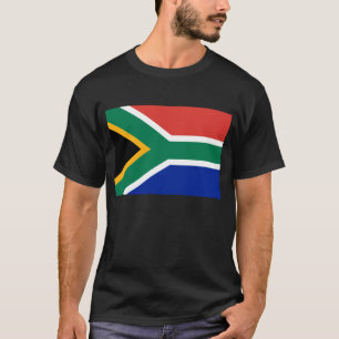 Drapeau Du T-shirt Afrique Du Sud