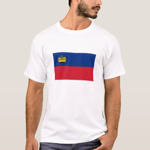 Drapeau du T-shirt Liechtenstein