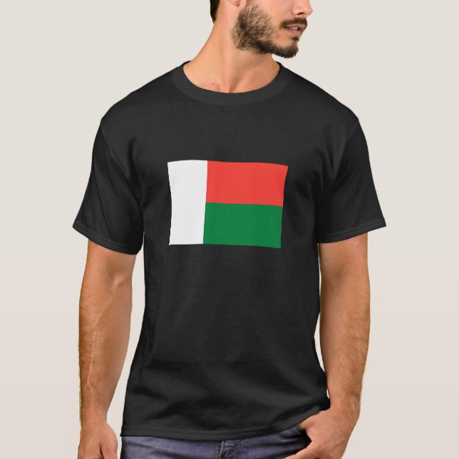 Drapeau du T-shirt Madagascar (Devant)