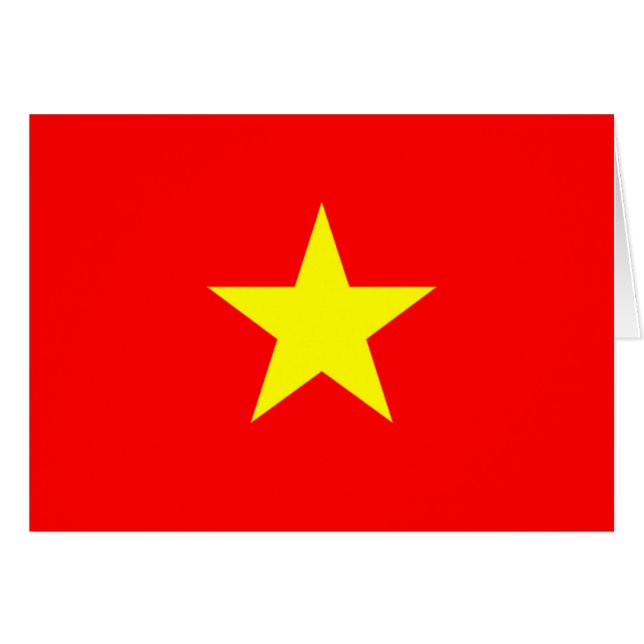 Drapeau du Vietnam (Devant horizontal)