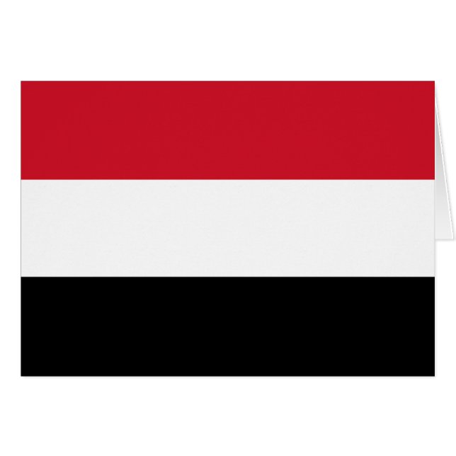 drapeau du yémen (Devant Horizontal)
