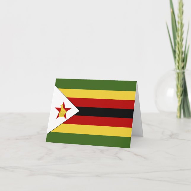 drapeau du Zimbabwe (Devant)