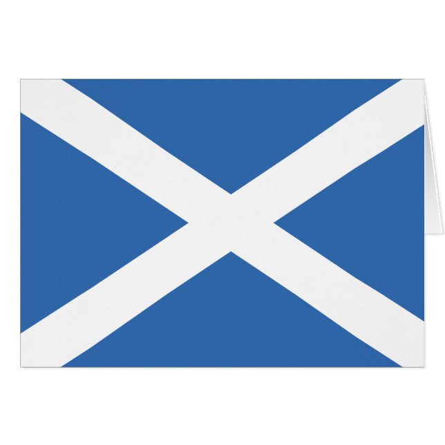 Drapeau écossais (Devant horizontal)