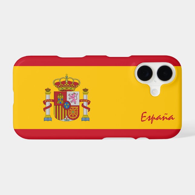 Drapeau espagnol Coque, Espagne mode / sports (Verso (Horizontal))