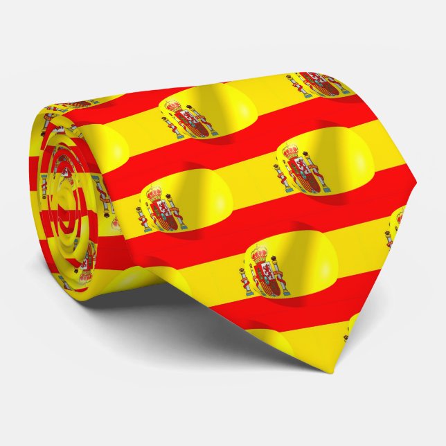 Drapeau espagnol Cravate (Roulé)