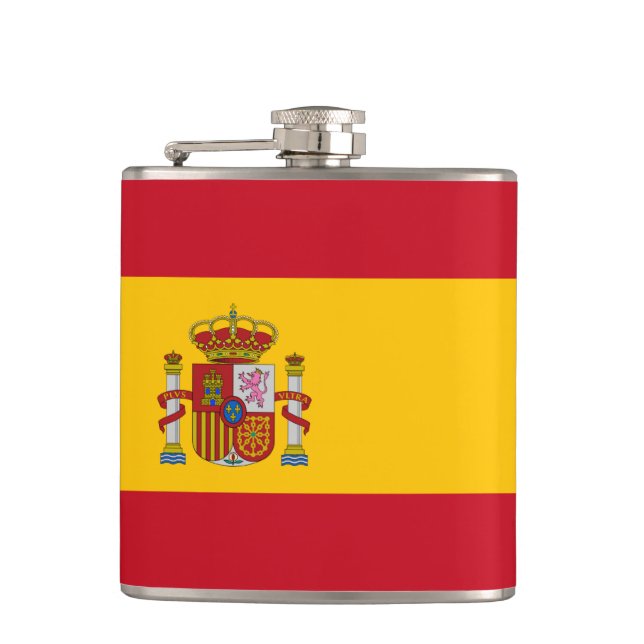 drapeau espagnol Flacon (Devant)