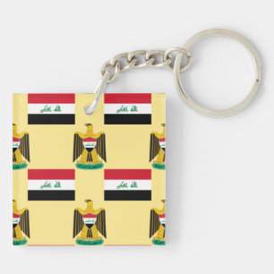 Drapeau et crête de l'Irak