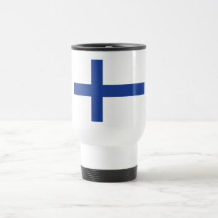 Drapeau finlandais tasses personnalisées