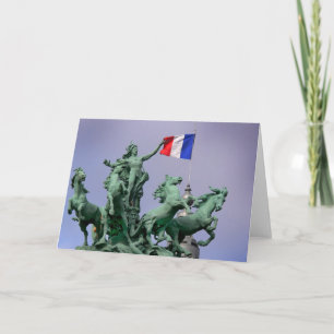 Drapeau français - Postcard from Paris4