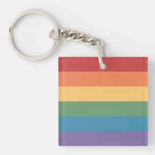 Drapeau gay pride en cuir