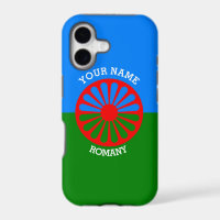 Drapeau gitan bohémien officiel personnalisé de